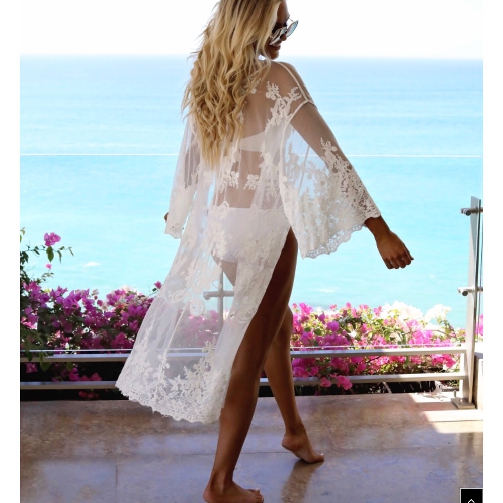 Crochet Kimono - Picture 4 of 7